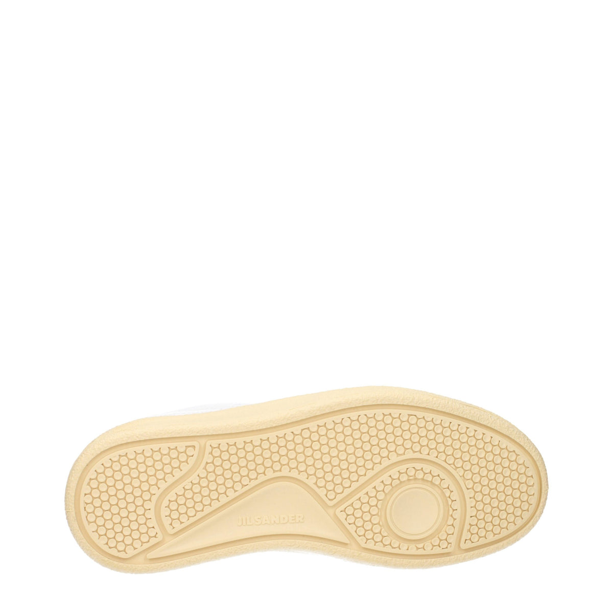 Jil Sander White Leather Low Top Sneakers