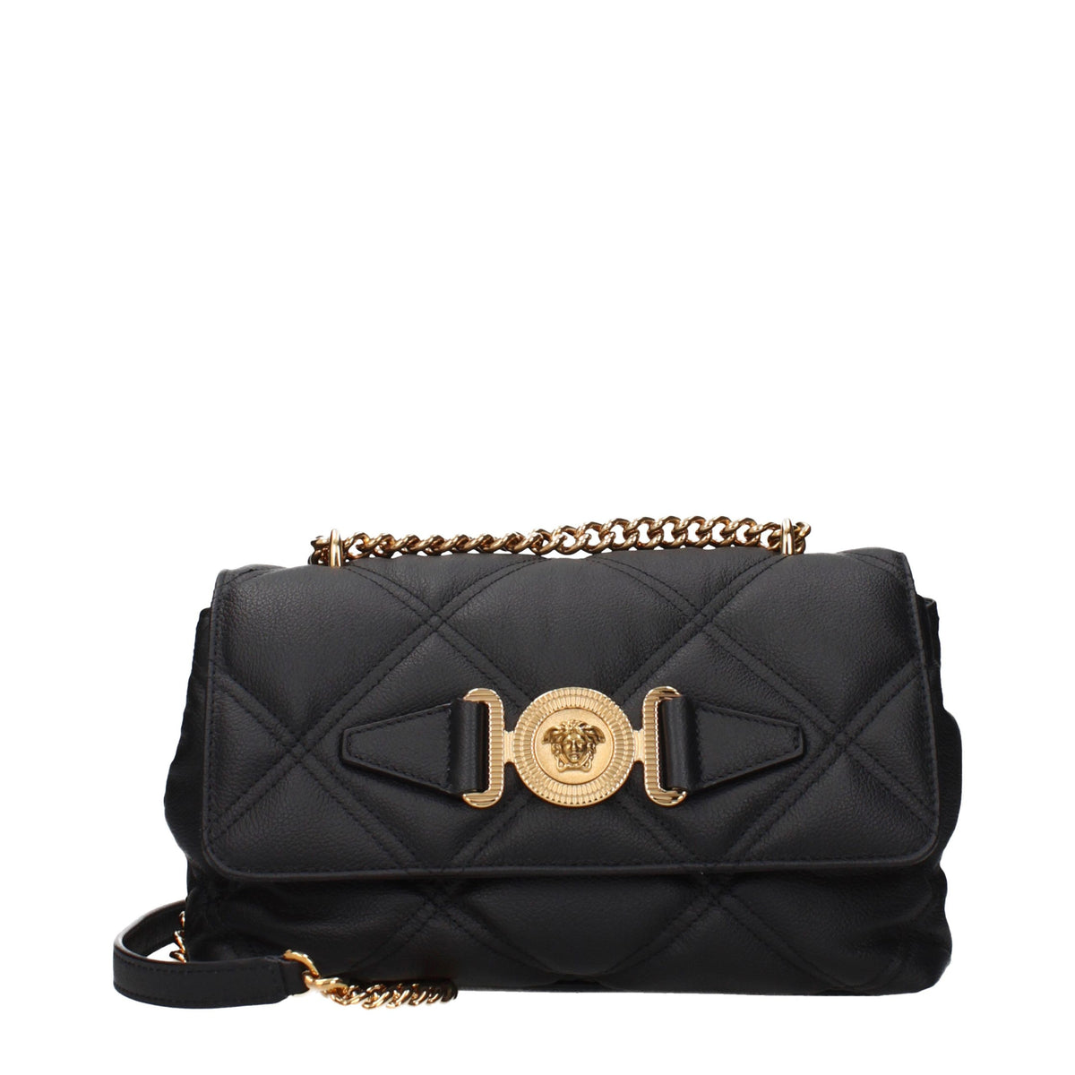 Versace Black Shoulder Bags