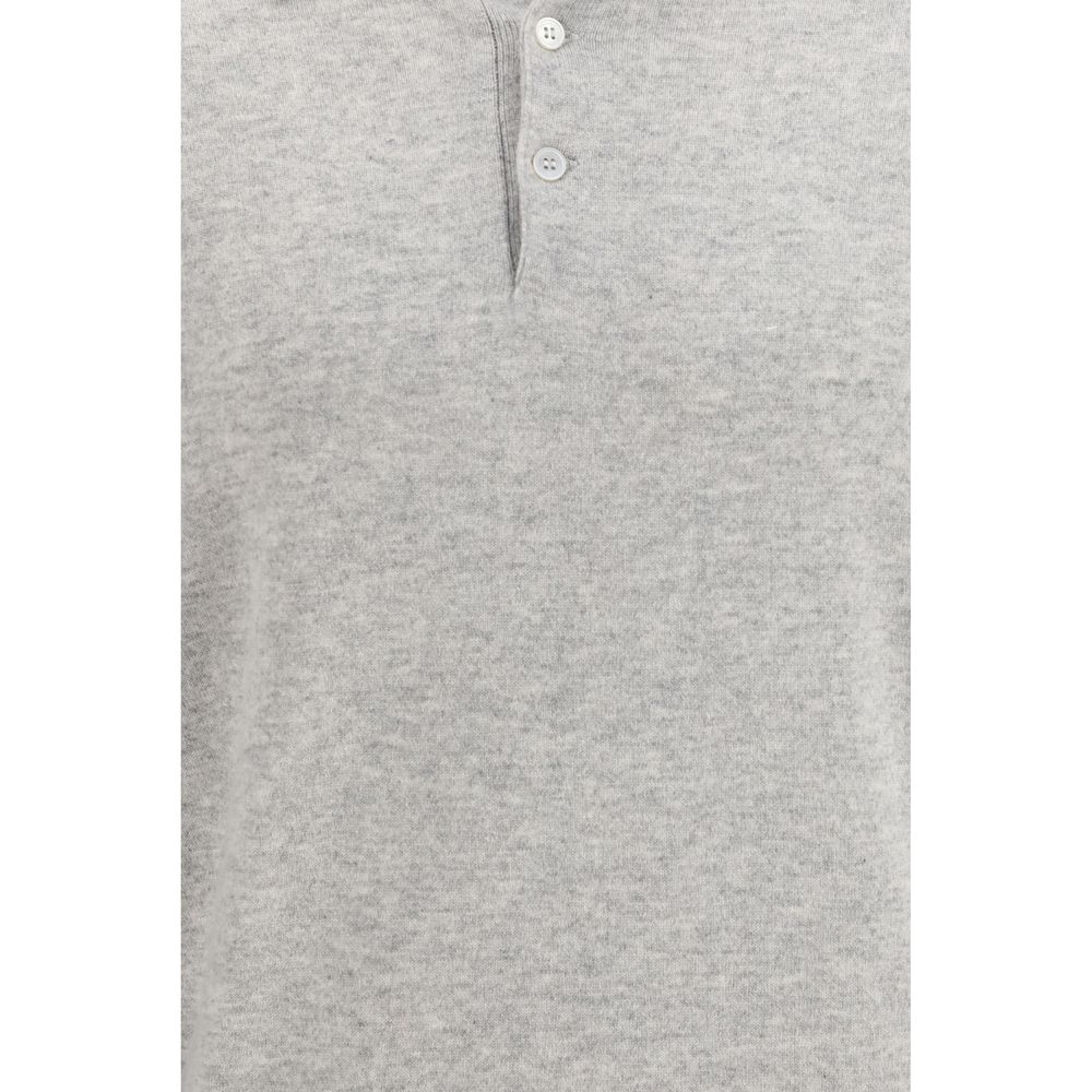 Brunello Cucinelli Gray Polo Shirts