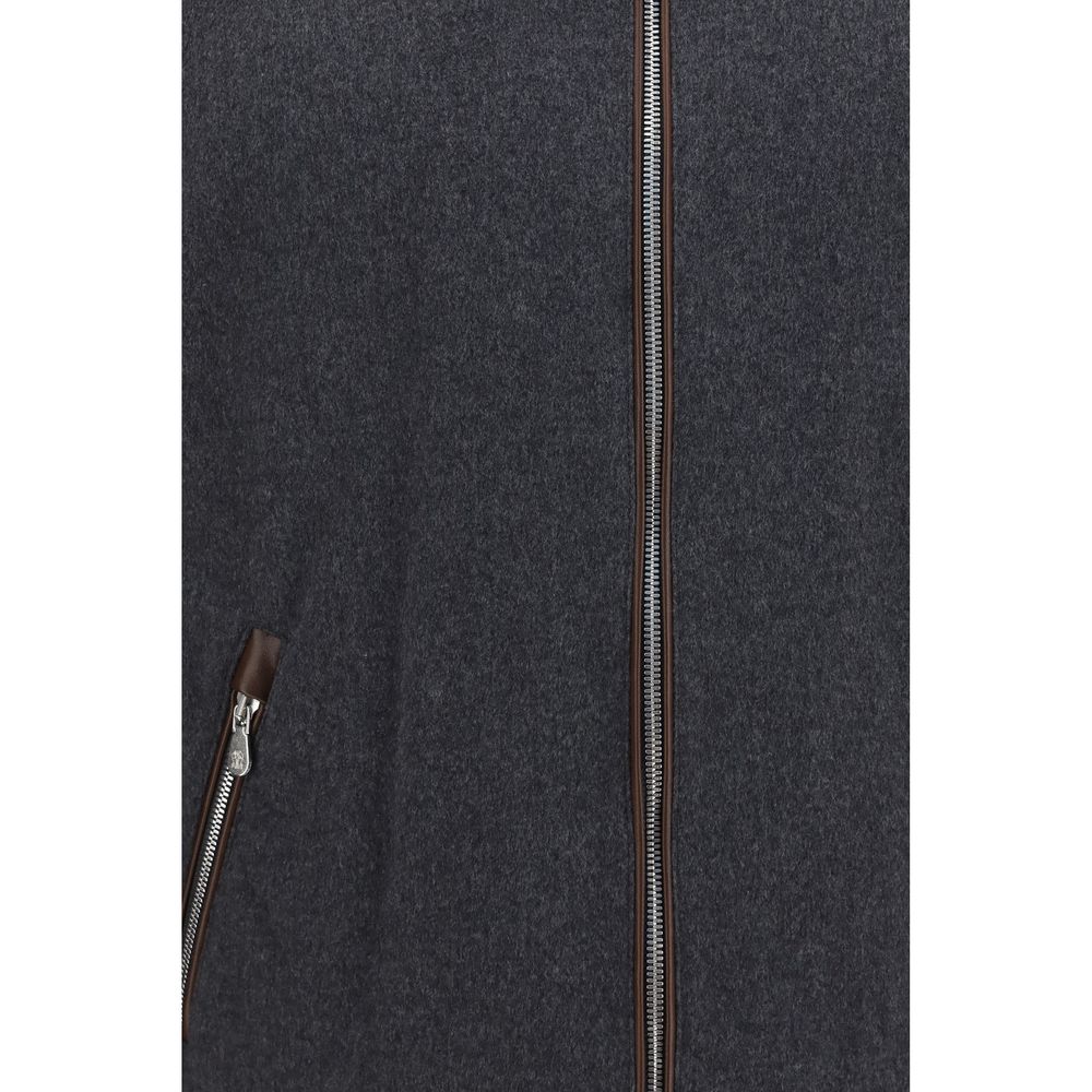 Brunello Cucinelli Gray Shell Jackets