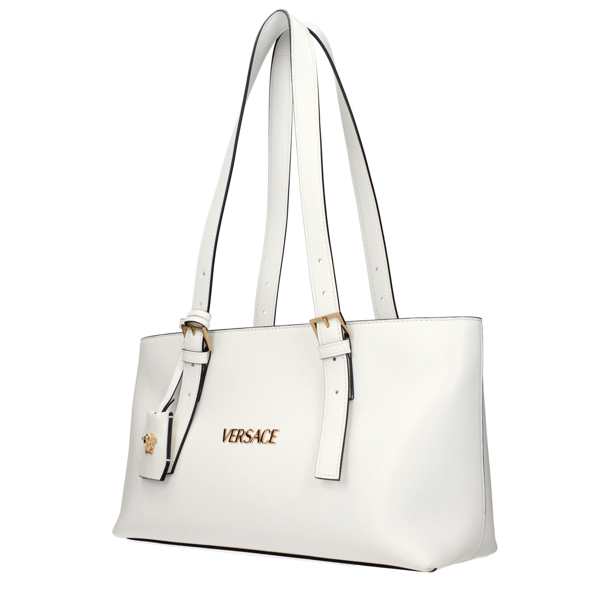 Versace White Shoulder Bags