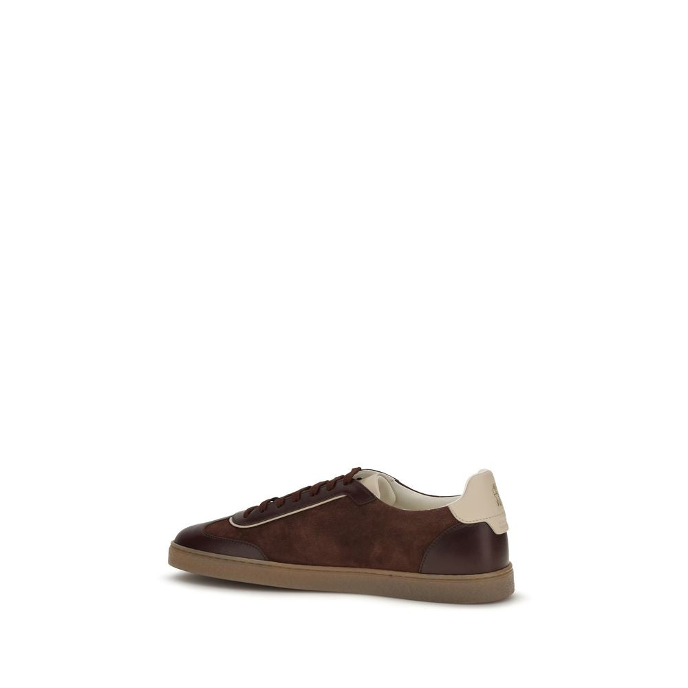 Brunello Cucinelli Bordeaux Low Tops