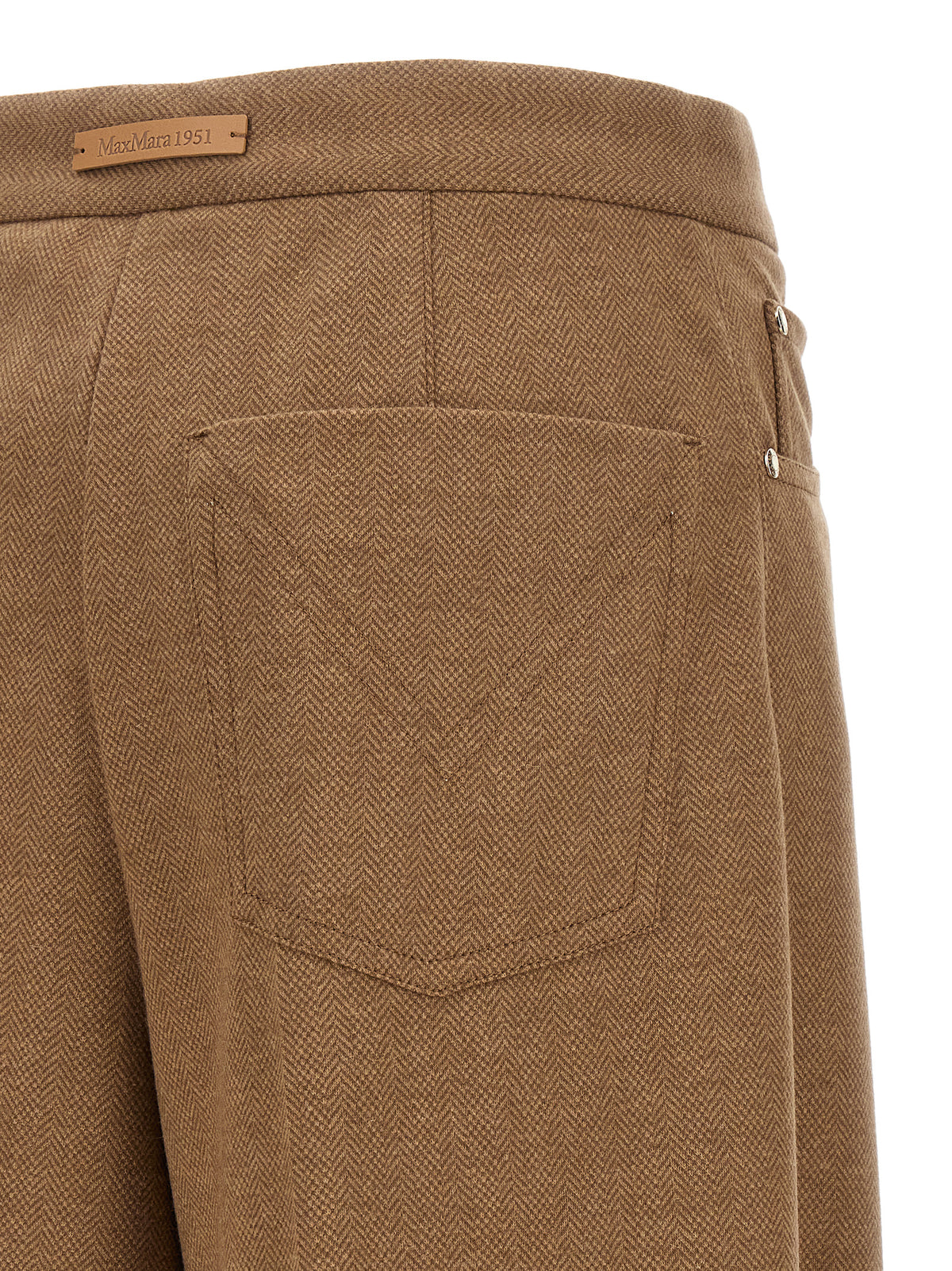 Max Mara Brown Casual Pants