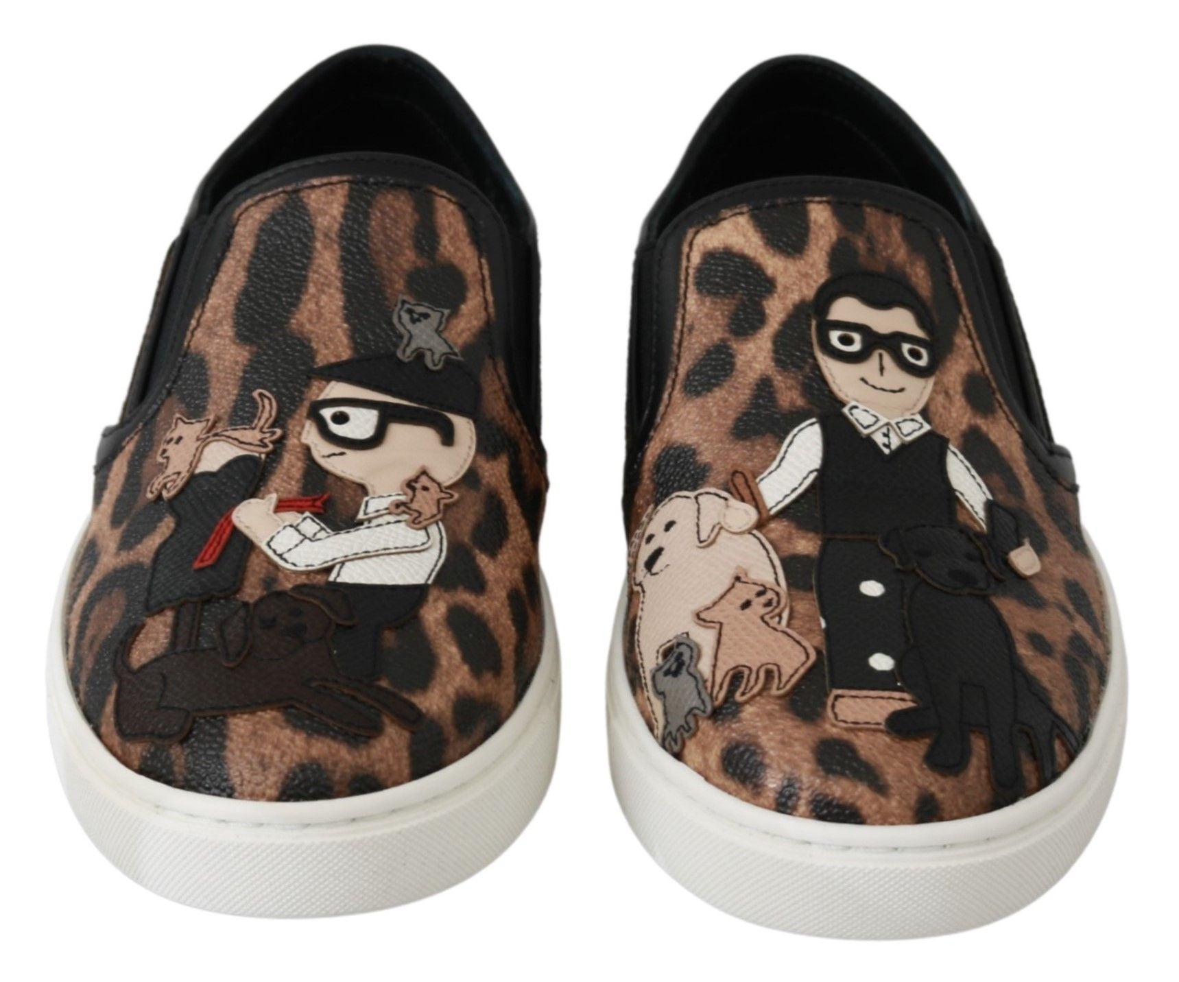 Dolce & Gabbana Leather Leopard #dgfamily Loafers Shoes Dolce & Gabbana