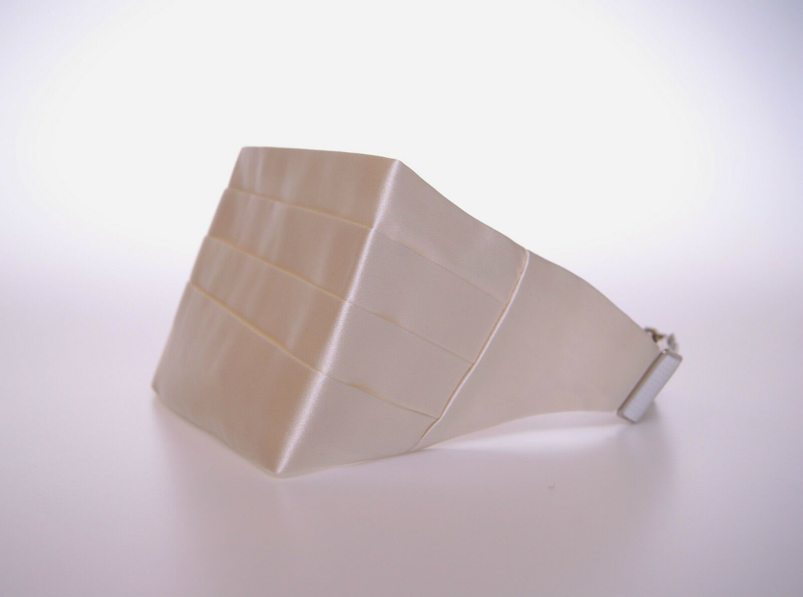 Dolce & Gabbana White Waist Tuxedo Smoking Belt Cummerbund Dolce & Gabbana