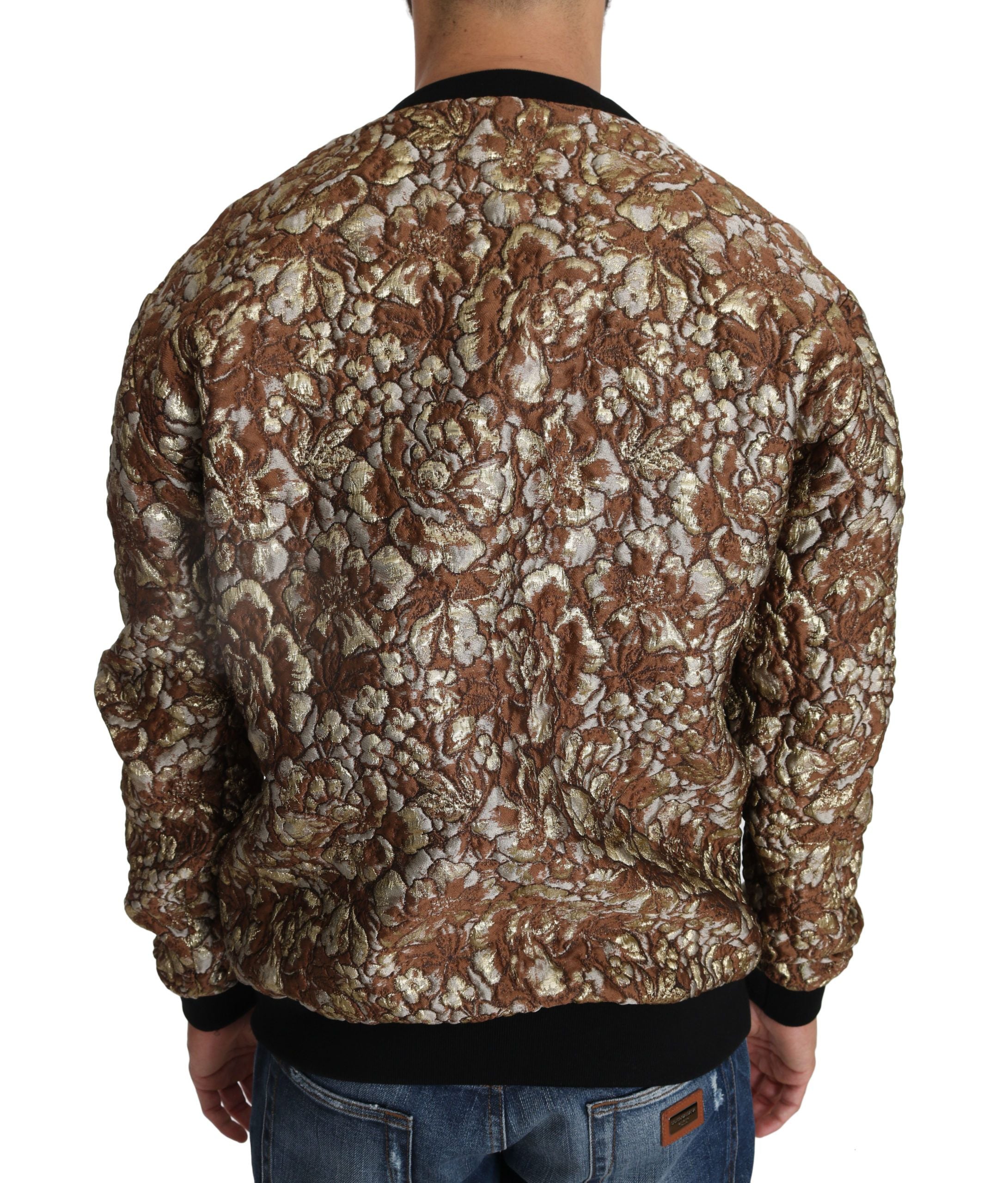Dolce & Gabbana Multicolor MAMBO Jacquard Pineapple Pullover Sweater Dolce & Gabbana