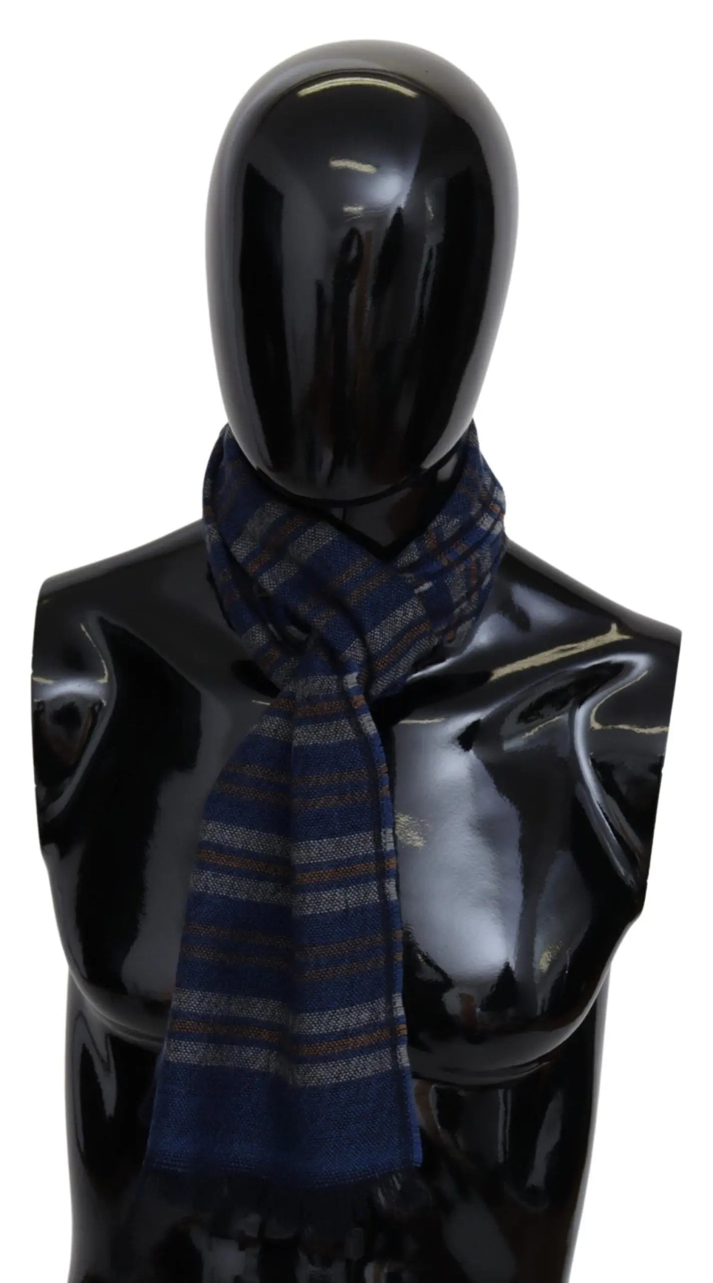 Missoni Multicolor Wool Striped Unisex Neck Wrap Shawl Missoni