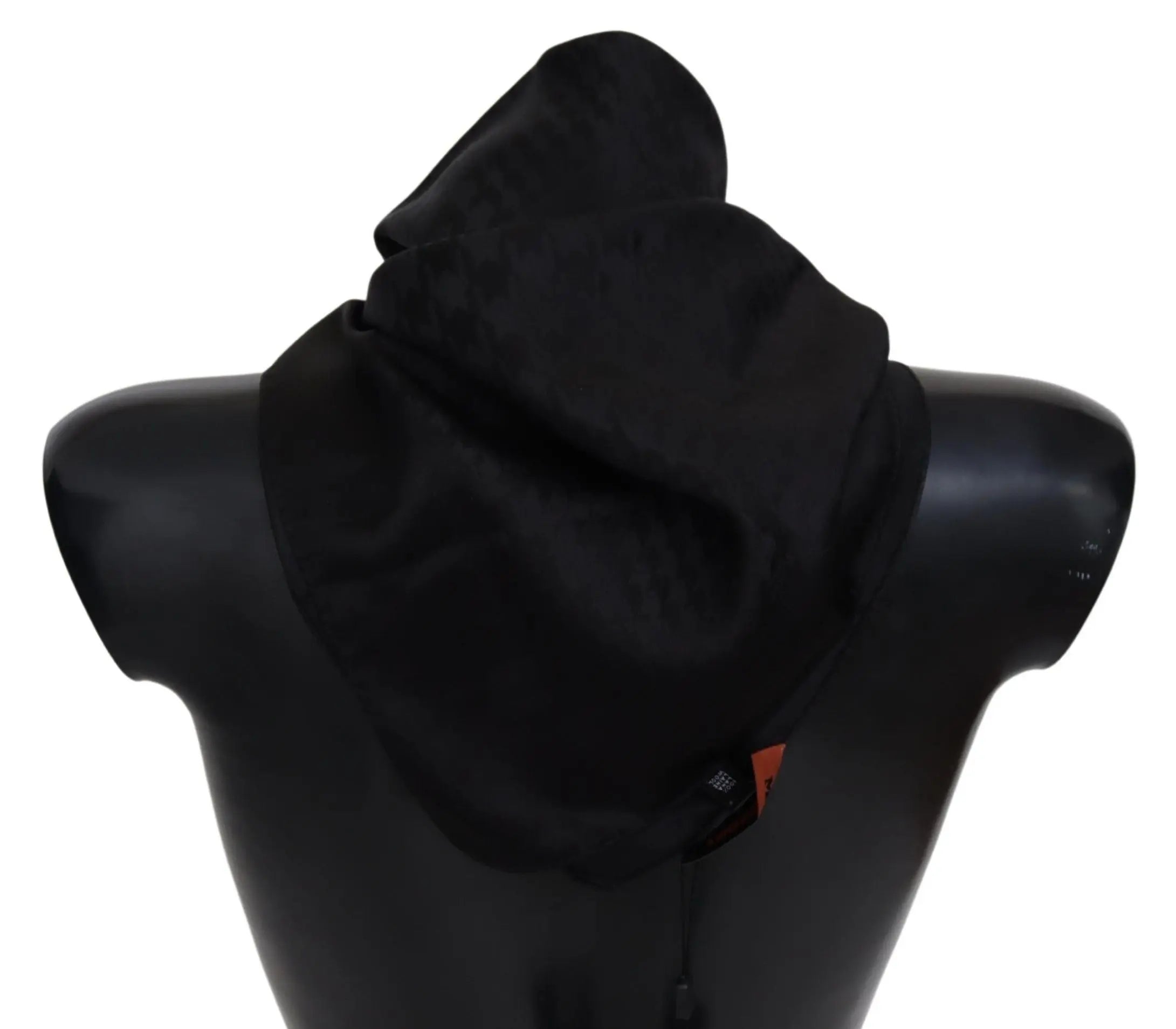 Missoni Black Wool Knit Unisex Neck Wrap Shawl Scarf Missoni