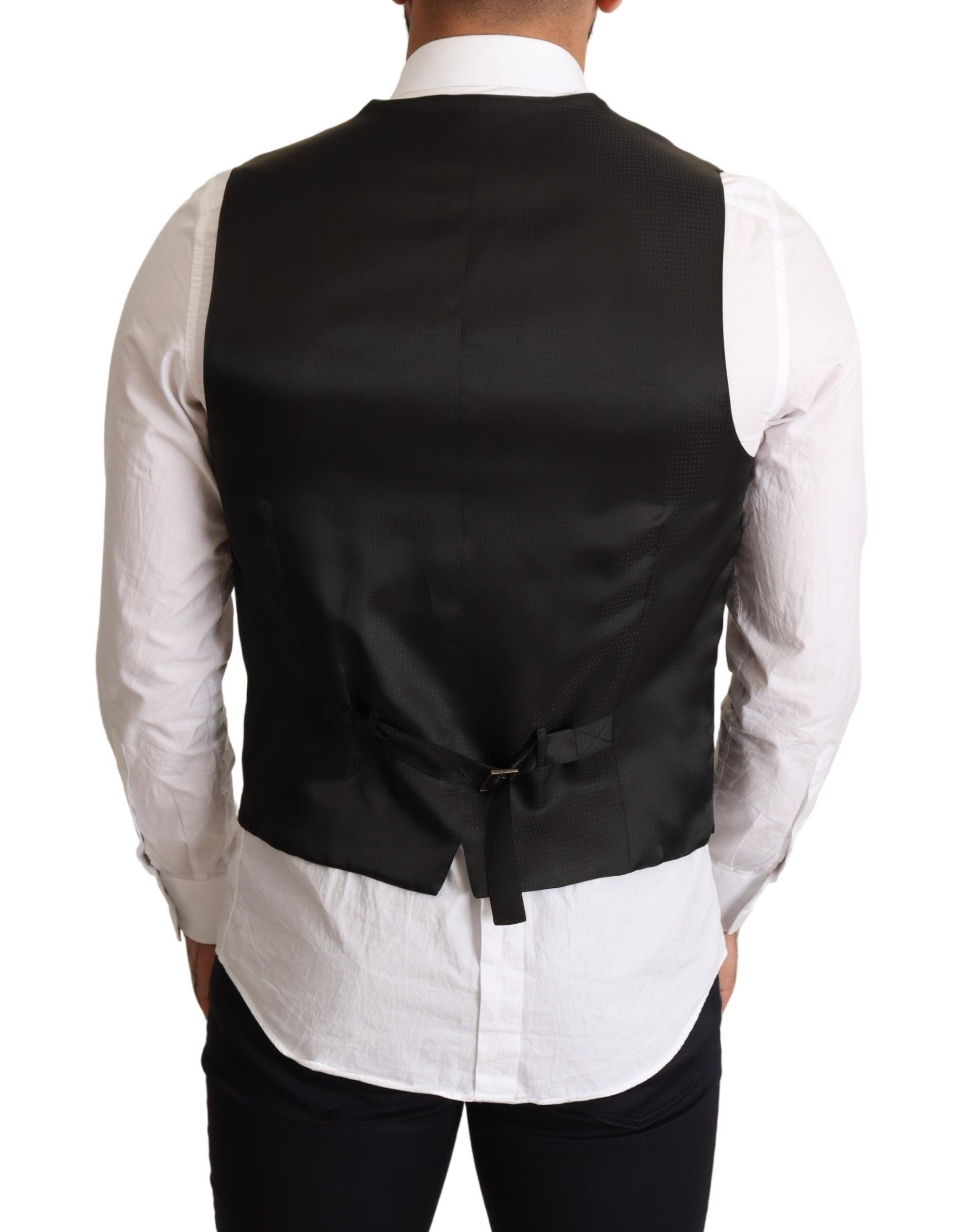 Dolce & Gabbana Black Formal dress Vest Dolce & Gabbana