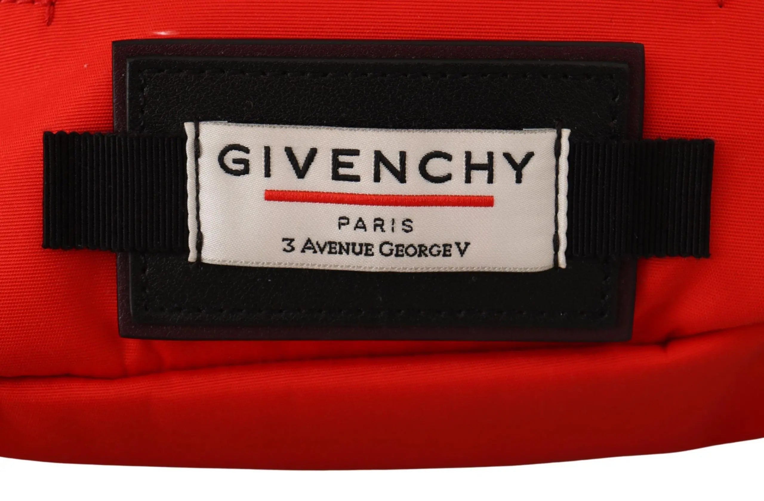 Givenchy Red Polyamide Downtown Large Bum Belt Bag Givenchy