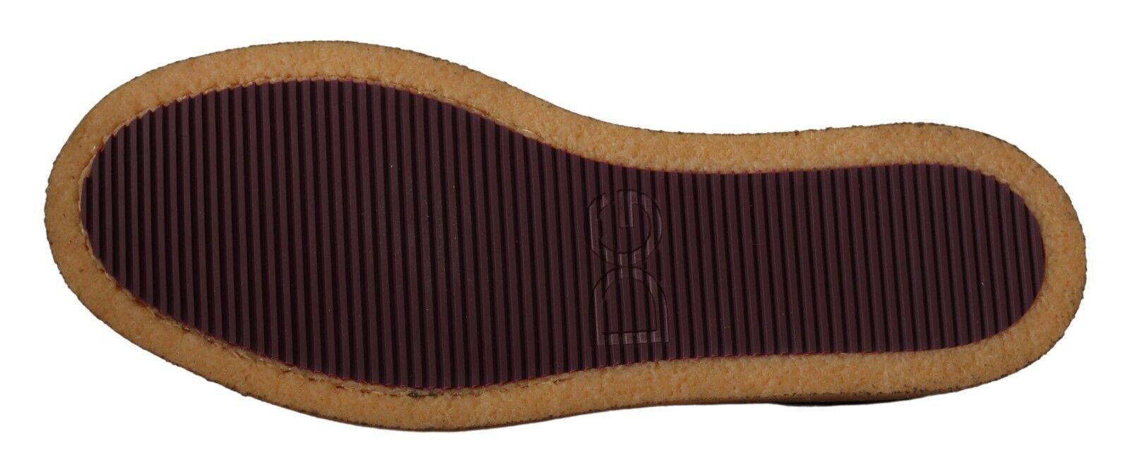 Dolce & Gabbana Brown Suede Leather Slip On Flats Moccasin Shoes Dolce & Gabbana