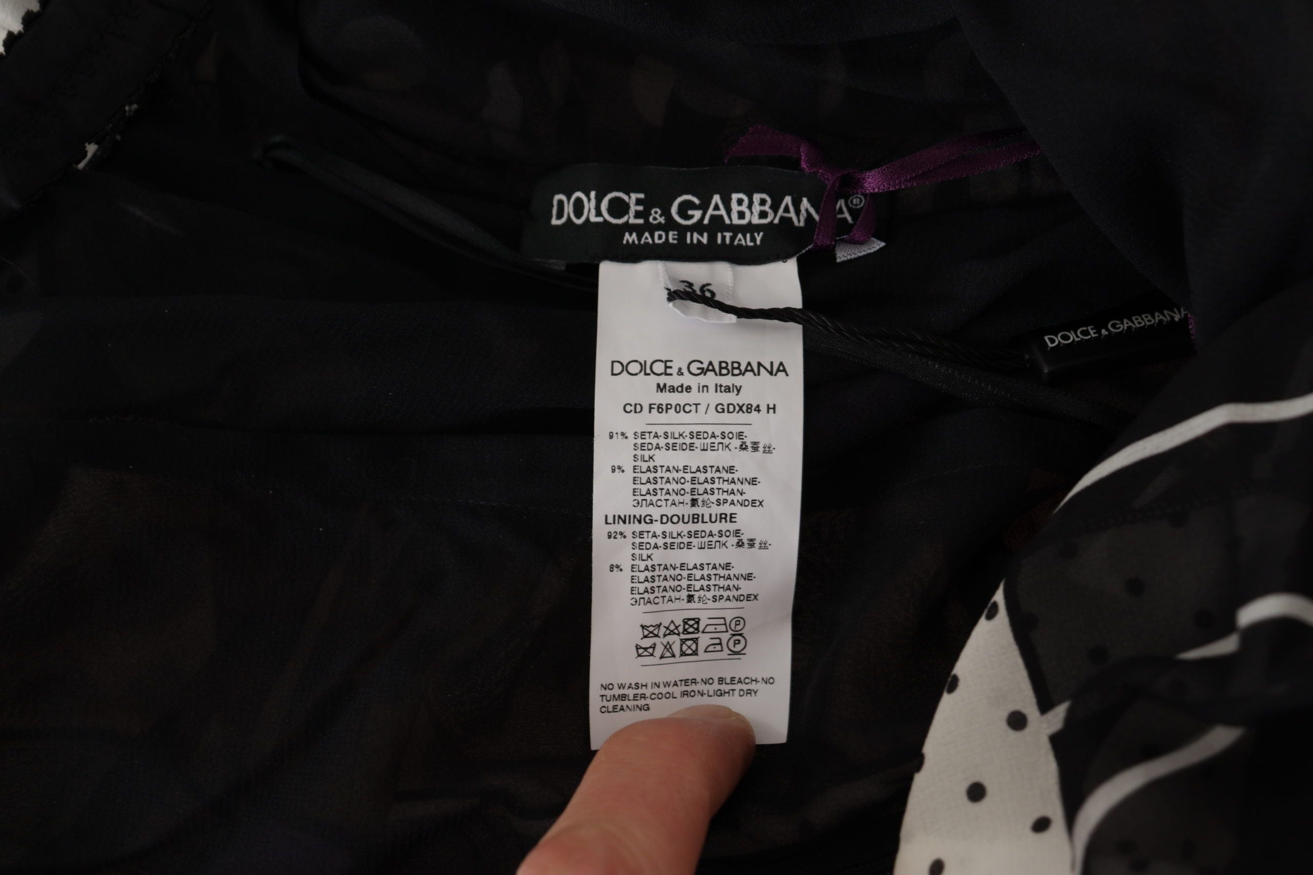 Dolce & Gabbana Multicolor Pachwork Midi Floral Silk Leopard Bodycon Dress Dolce & Gabbana