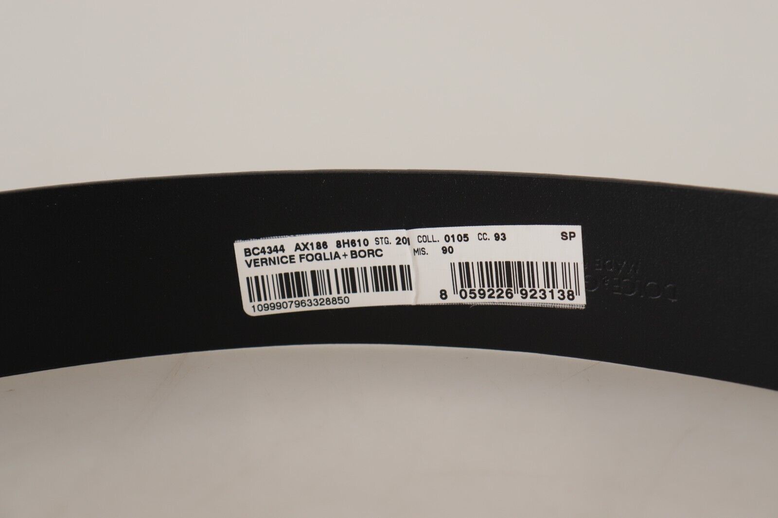 Dolce & Gabbana Blue Patent Leather Vernice Silver Logo Buckle Belt Dolce & Gabbana