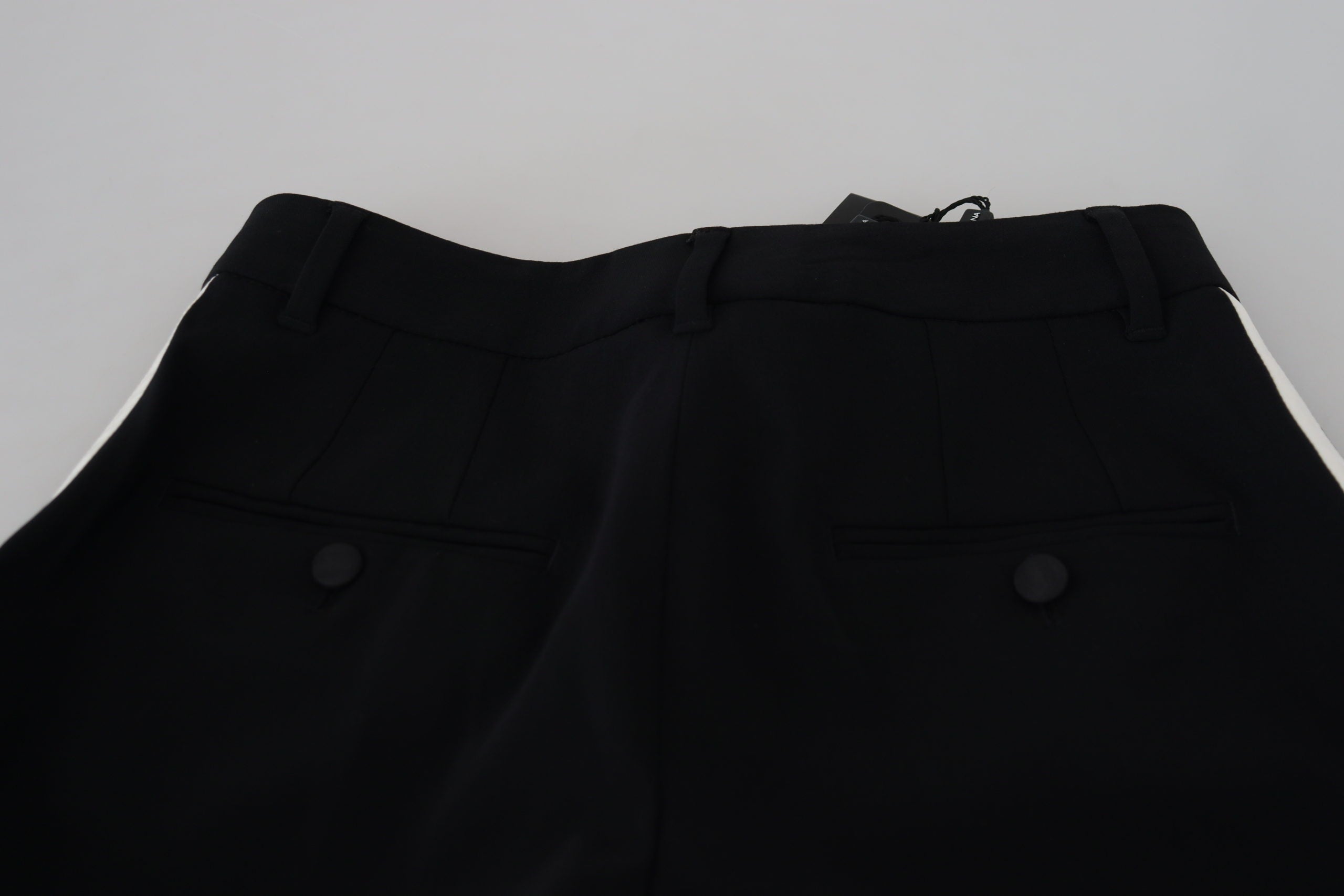 Dolce & Gabbana Black High Waist Women Pants Dolce & Gabbana