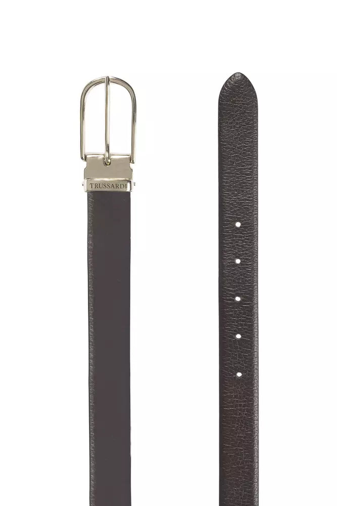 Trussardi Brown Leather Belt Trussardi