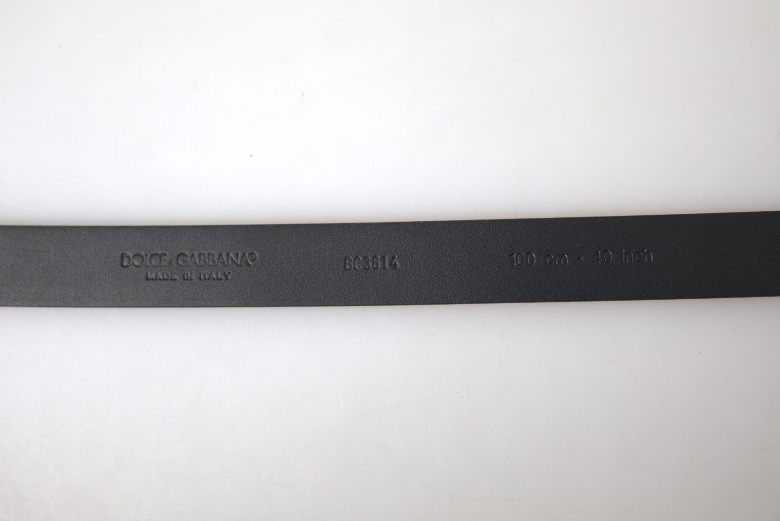 Dolce & Gabbana Bordeaux Leather Silver Metal Buckle Belt Dolce & Gabbana