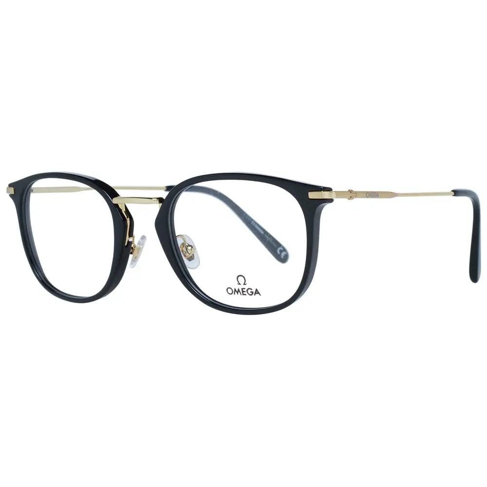 Omega Black Metal & Plastic Glasses (Frames) Omega