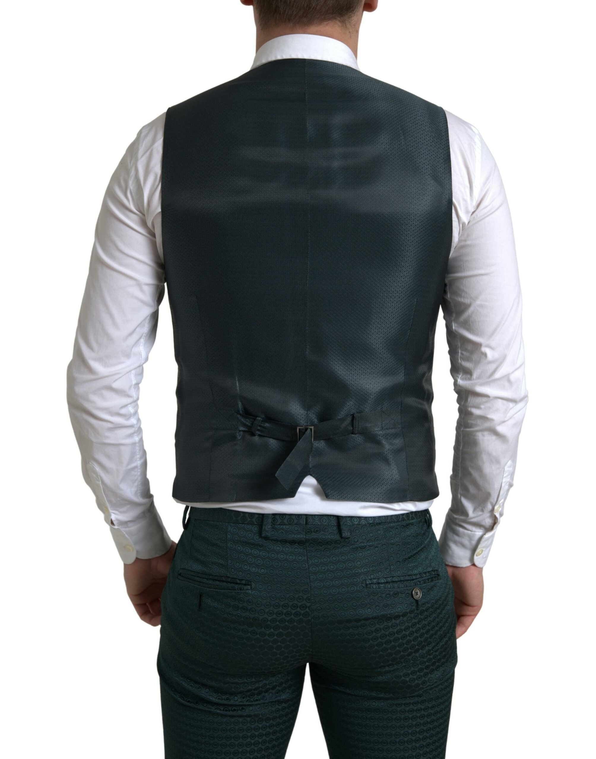 Dolce & Gabbana Green 3 Piece Single Breasted MARTINI Suit Dolce & Gabbana