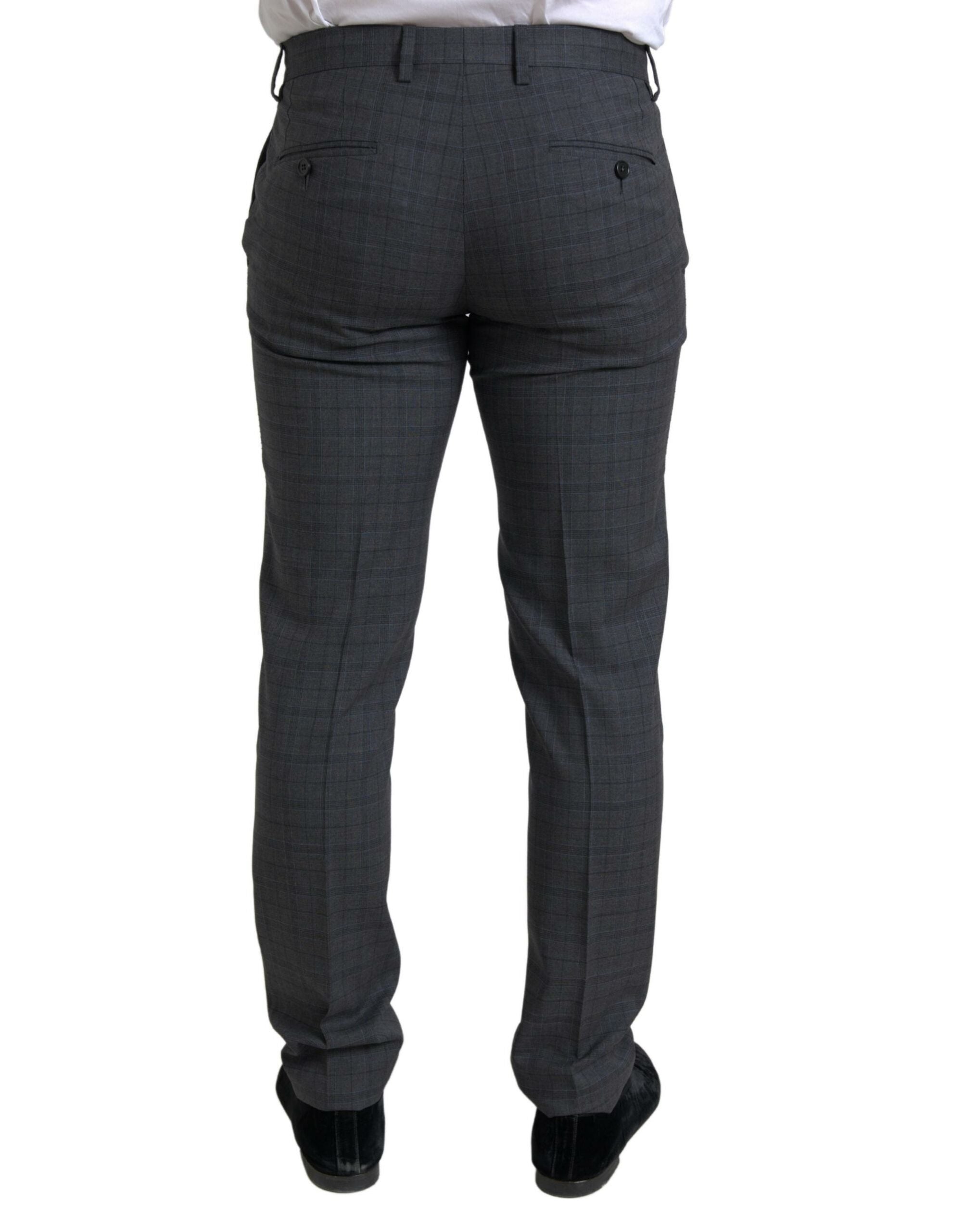 Dolce & Gabbana Gray 2 Piece Single Breasted MARTINI Suit Dolce & Gabbana