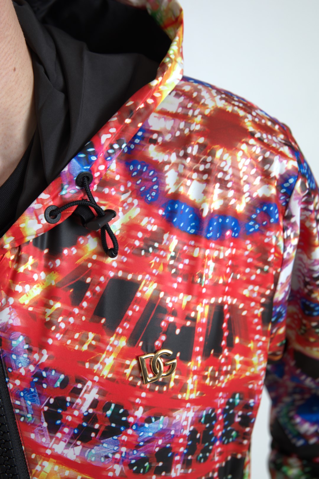 Dolce & Gabbana Multicolor Hooded Sweatshirt Sweater Dolce & Gabbana