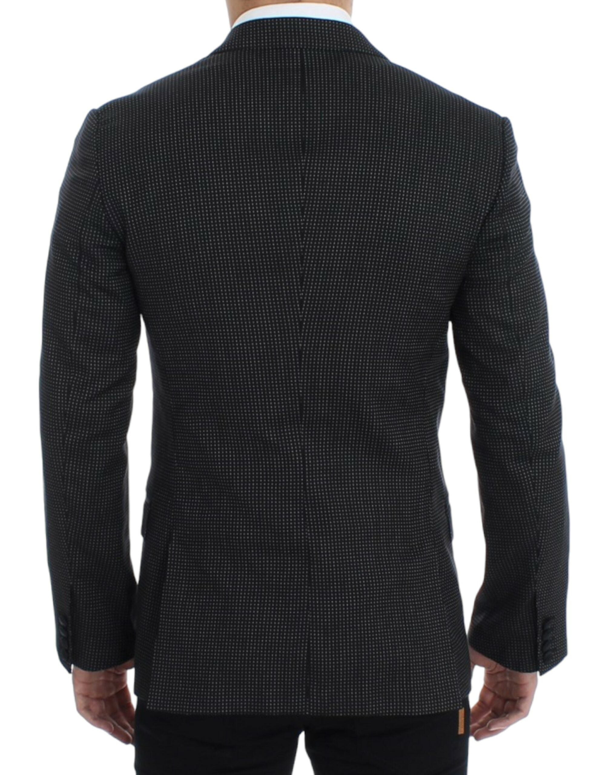 Dolce & Gabbana Black wool slim MARTINI blazer Dolce & Gabbana