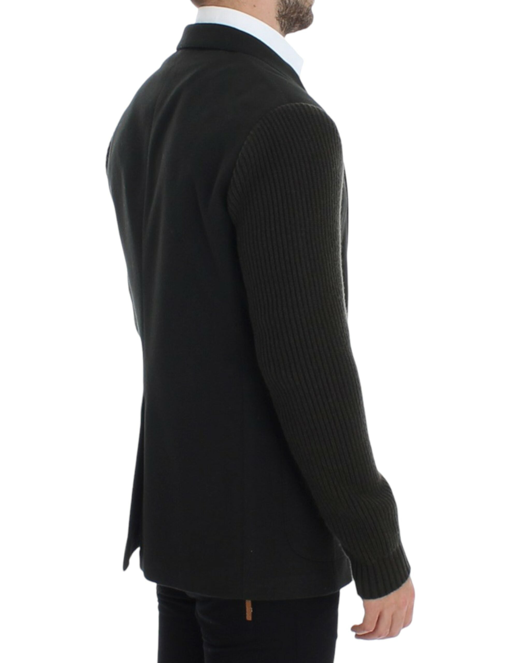 Dolce & Gabbana Green cashmere two button blazer Dolce & Gabbana