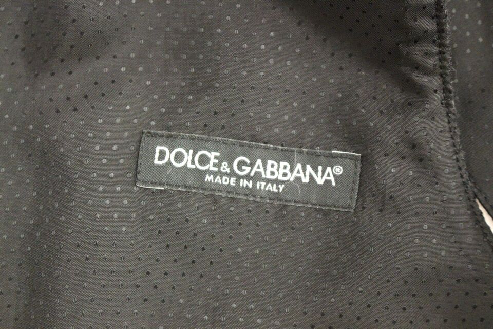 Dolce & Gabbana Gray Wool Blend Vest Gilet Weste Dolce & Gabbana