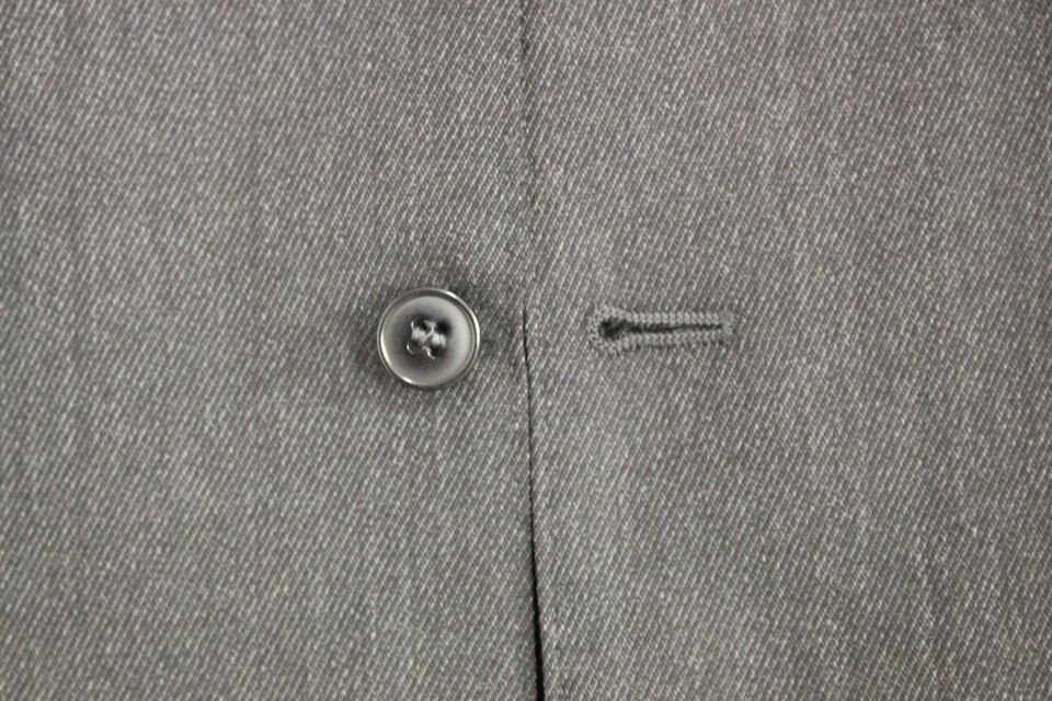 Dolce & Gabbana Gray Wool Formal Dress Vest Gilet Weste Dolce & Gabbana