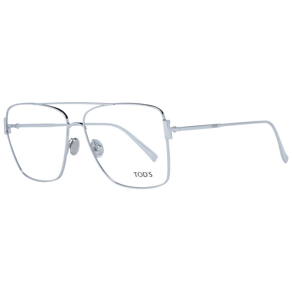 Tod's Silver Metal Glasses (Frames) Tod's