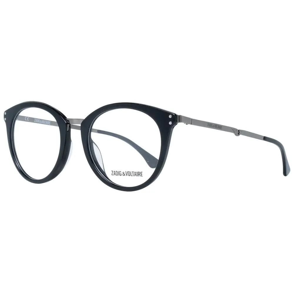 Zadig & Voltaire Black Unisex Optical Frames Zadig & Voltaire