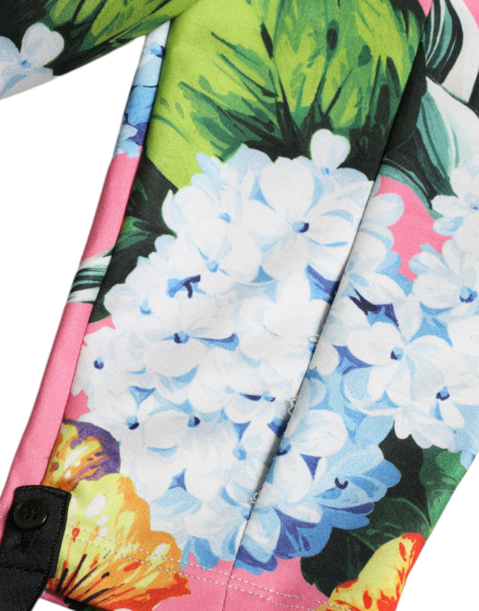 Dolce & Gabbana Multicolor Floral High Waist Leggings Pants Dolce & Gabbana
