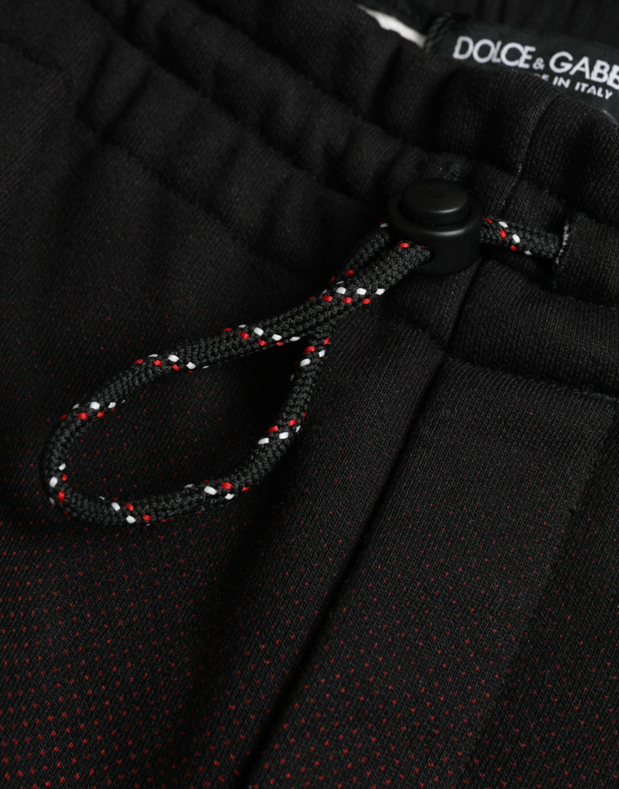 Dolce & Gabbana Red Leopard Print Cotton Bermuda Shorts Dolce & Gabbana