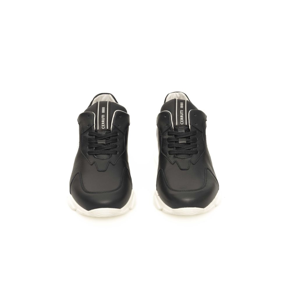 Cerruti 1881 Blue COW Leather Sneaker Cerruti 1881