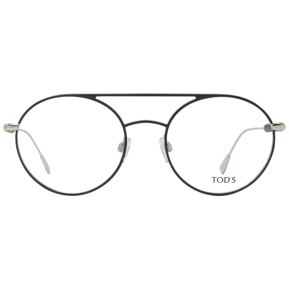 Tod's Black Metal Glasses (Frames) Tod's
