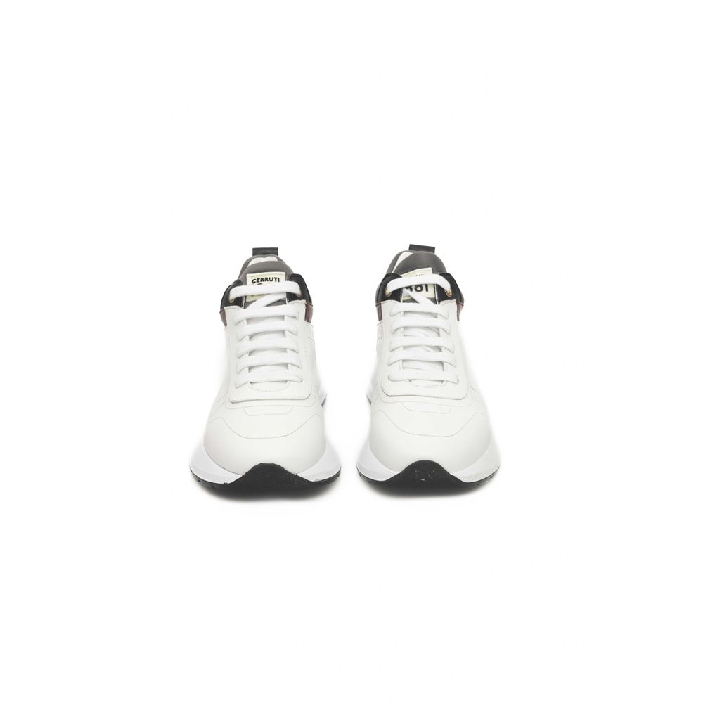 Cerruti 1881 White COW Leather Sneaker Cerruti 1881