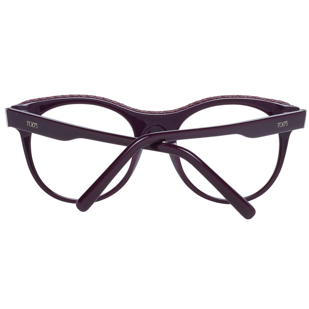 Tod's Purple Plastic Glasses (Frames) Tod's