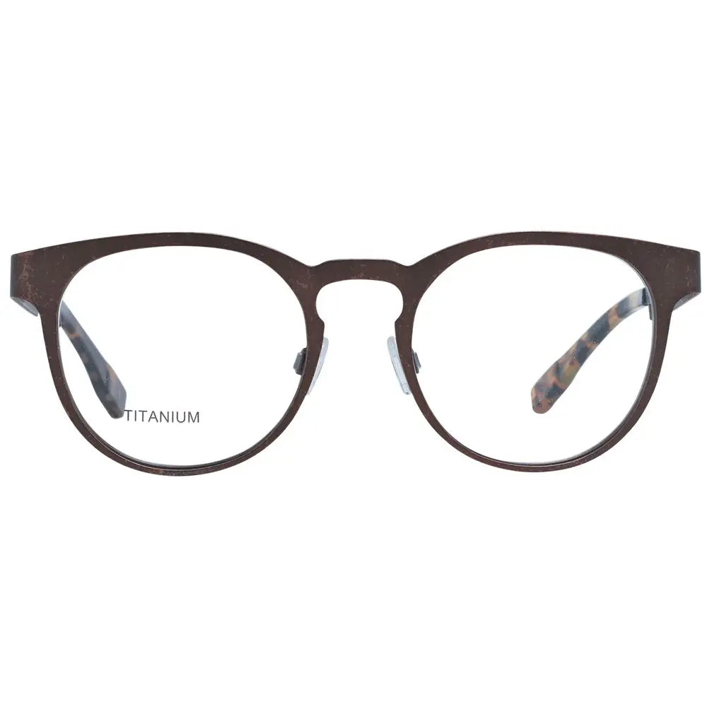 Ermenegildo Zegna Bronze Titanium Glasses (Frames) Ermenegildo Zegna