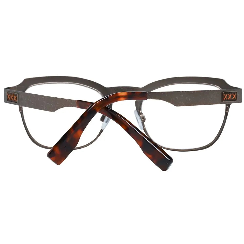 Ermenegildo Zegna Bronze Titanium Glasses (Frames) Ermenegildo Zegna