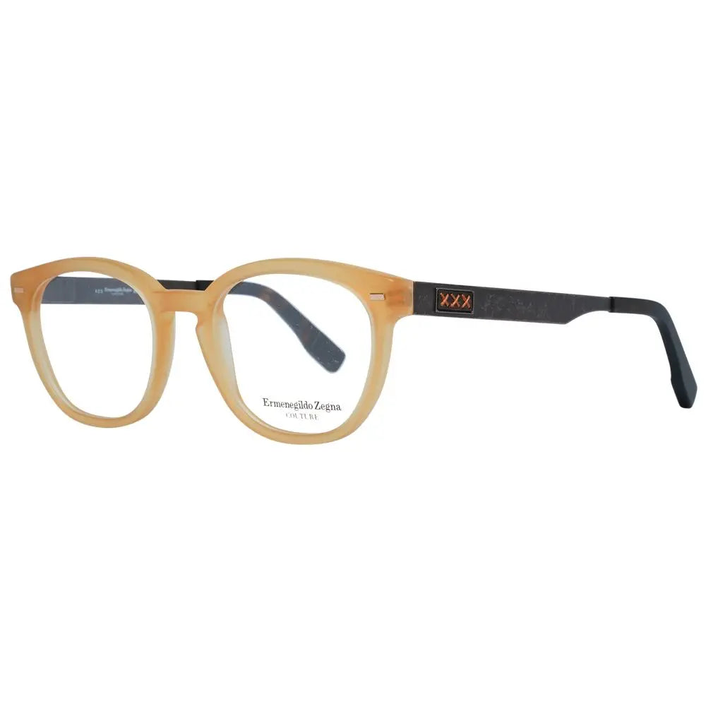 Ermenegildo Zegna Orange Metal & Plastic Glasses (Frames) Ermenegildo Zegna