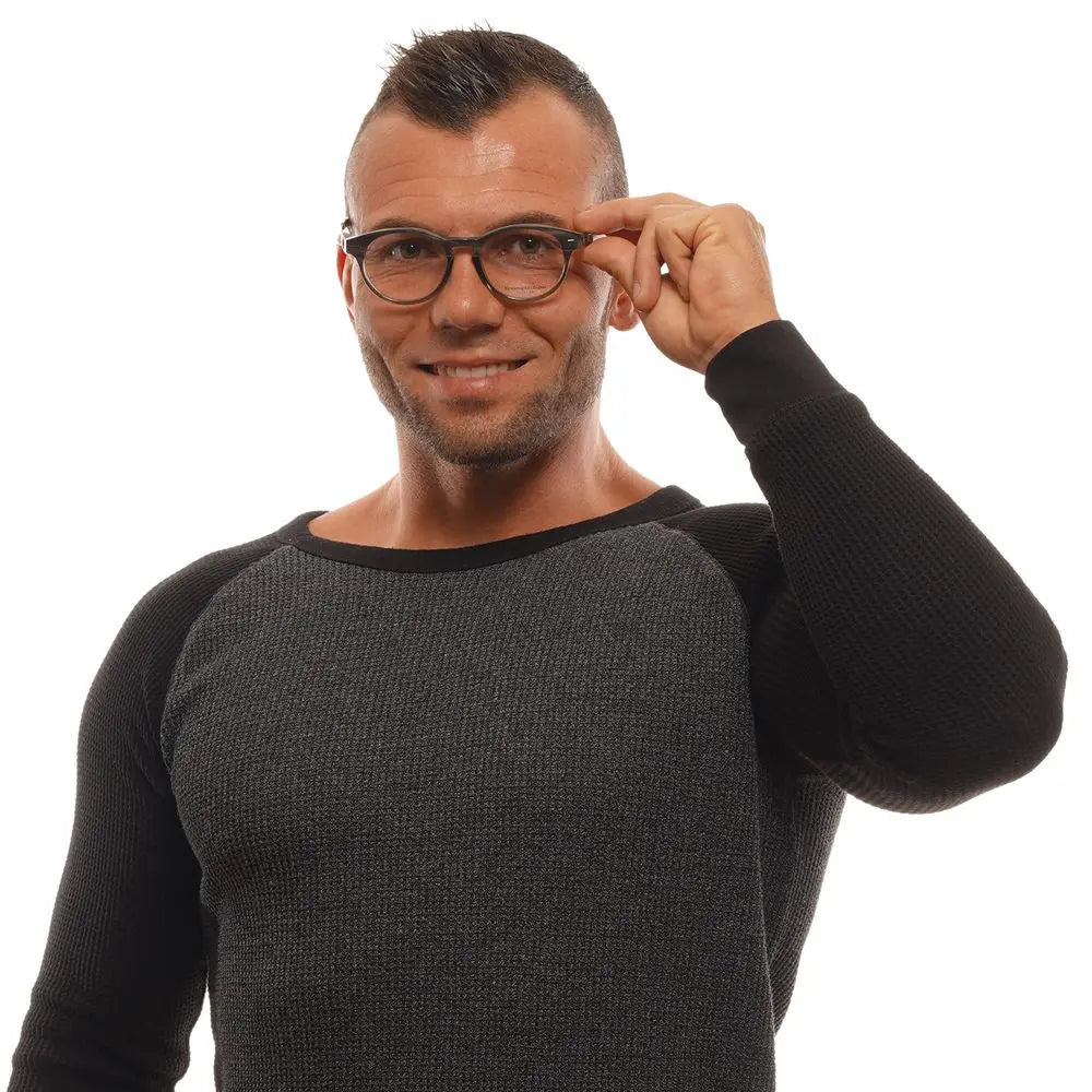 Ermenegildo Zegna Gray Plastic Glasses (Frames) Ermenegildo Zegna