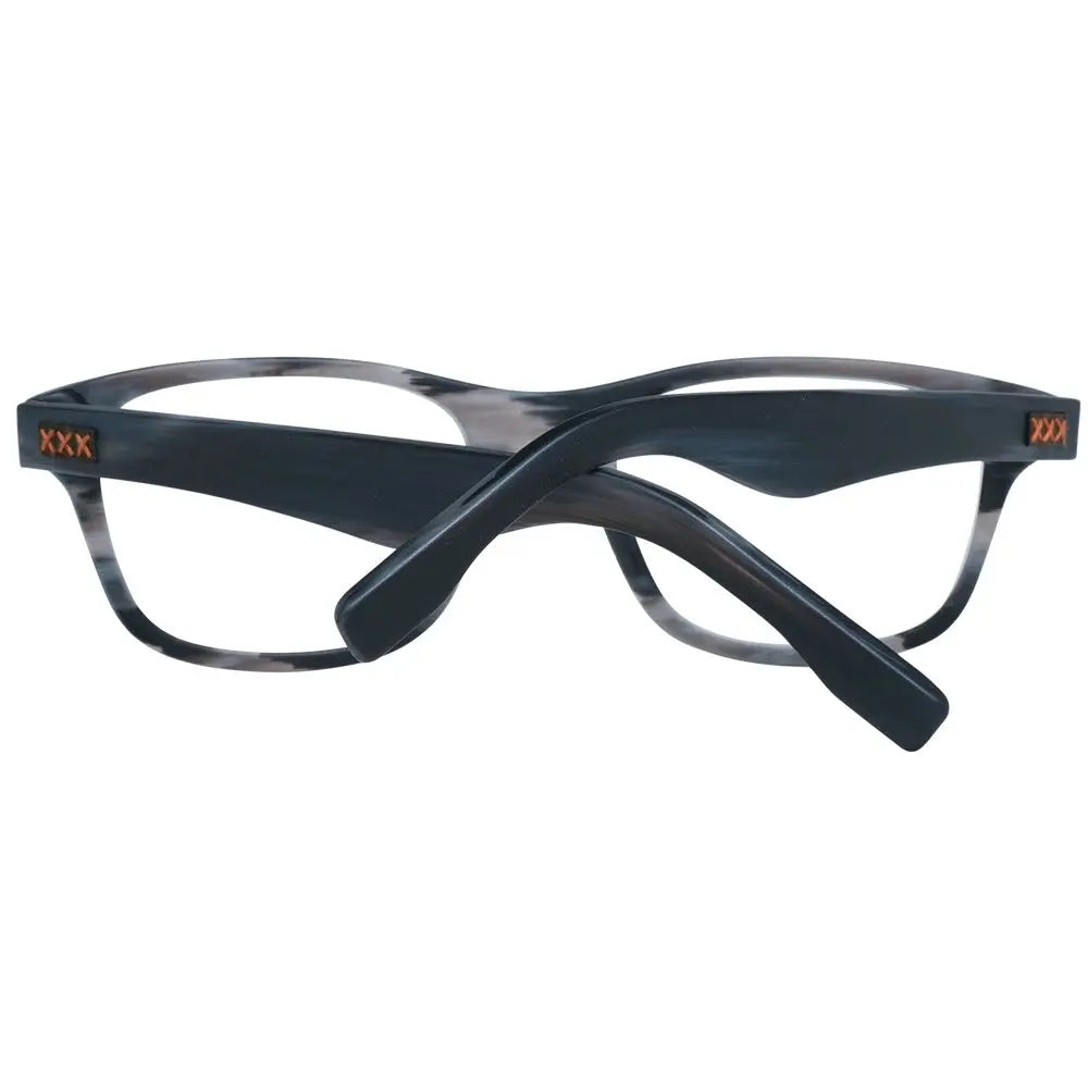 Ermenegildo Zegna Gray Plastic Glasses (Frames) Ermenegildo Zegna