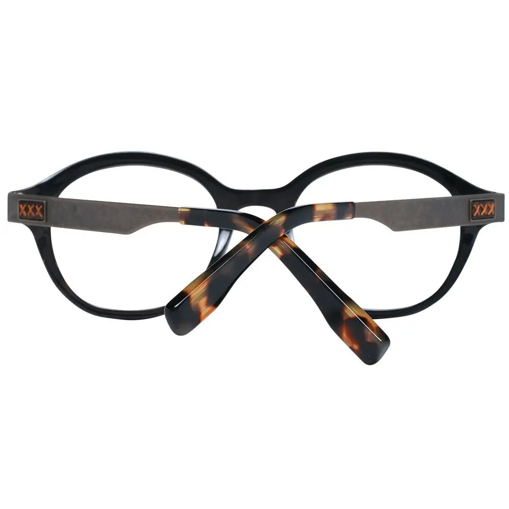 Ermenegildo Zegna Brown Horn Glasses (Frames) Ermenegildo Zegna