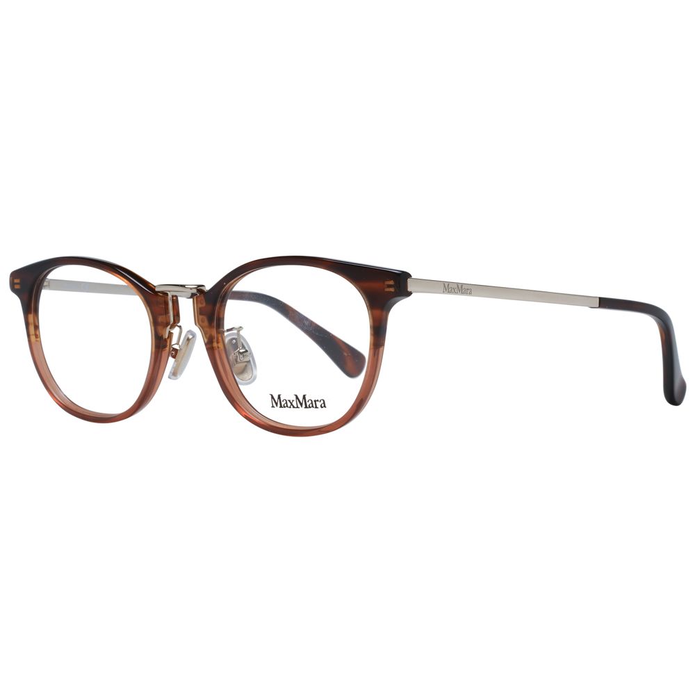 Max Mara Brown Plastic Glasses (Frames) Max Mara