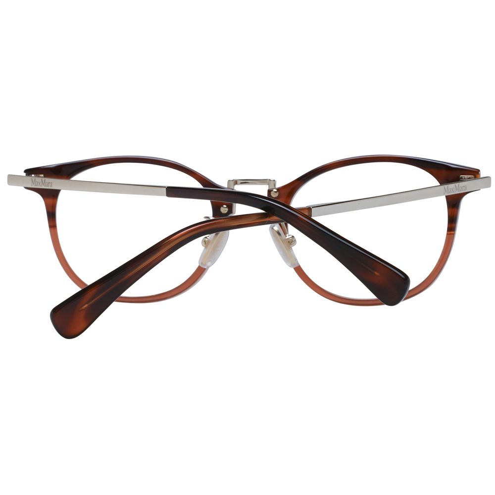 Max Mara Brown Plastic Glasses (Frames) Max Mara