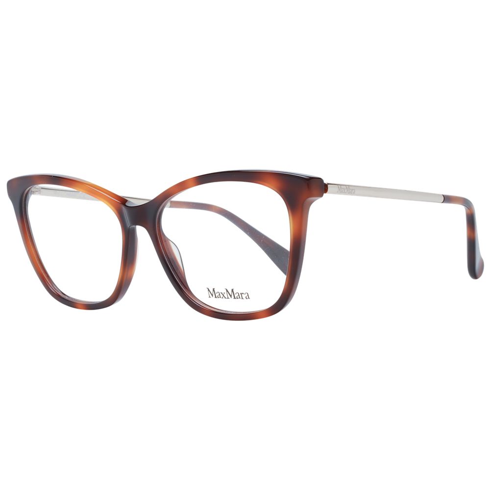 Max Mara Brown Plastic Glasses (Frames) Max Mara