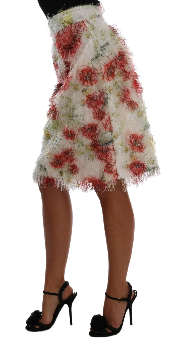 Dolce & Gabbana Floral Patterned Pencil Straight Skirt Dolce & Gabbana