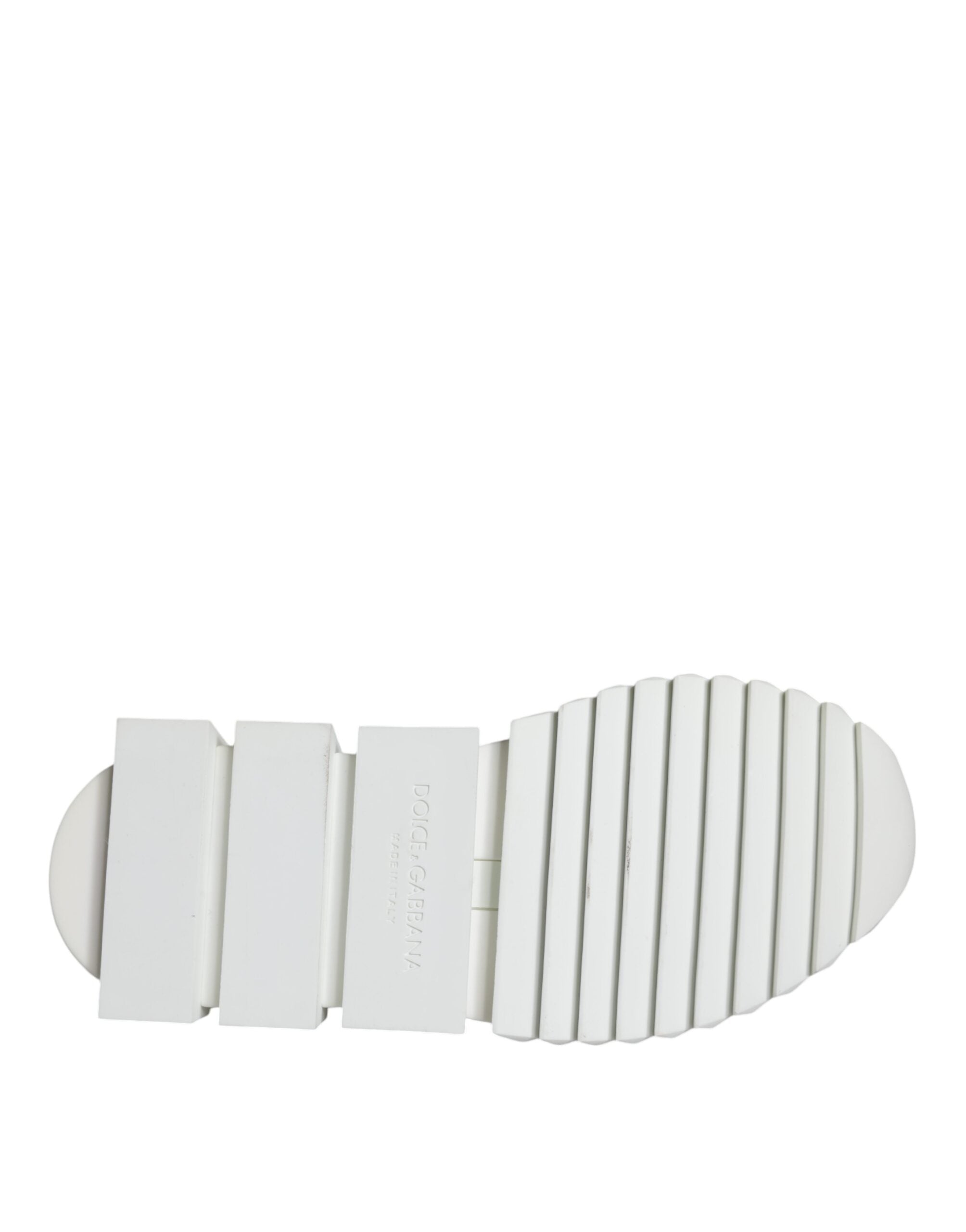 Dolce & Gabbana White Mesh Sorrento Trekking Sneakers Shoes Dolce & Gabbana