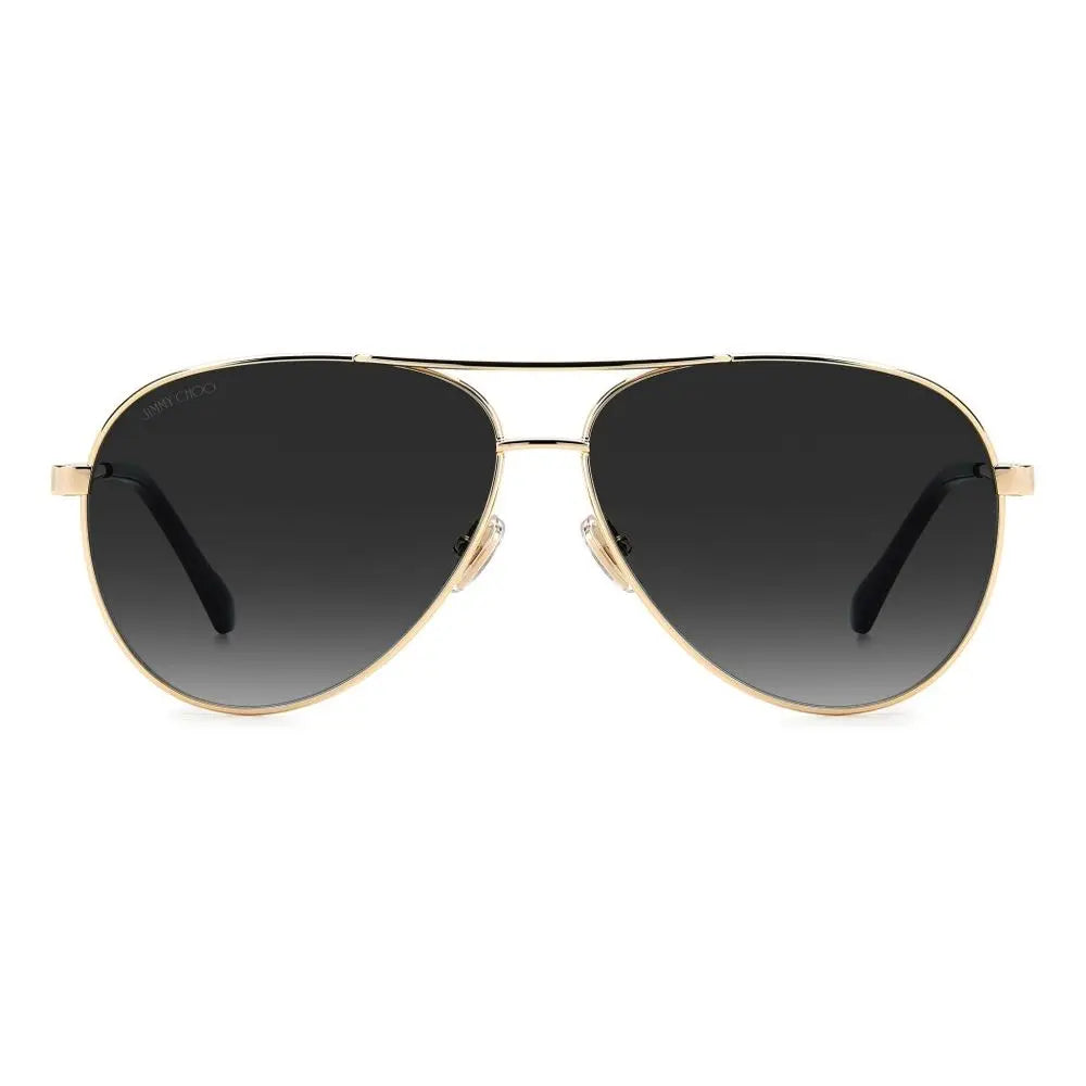 Jimmy Choo Gold Metal Sunglasses Jimmy Choo