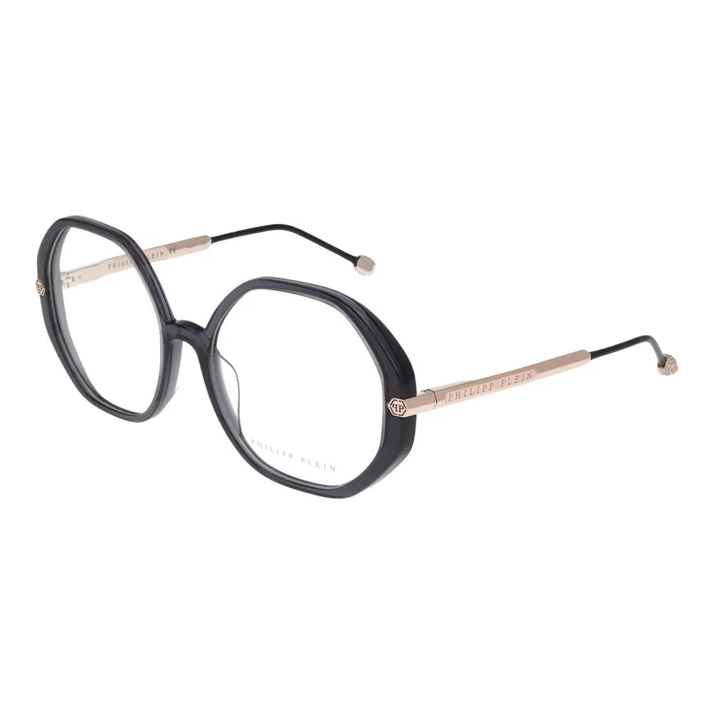 Philipp Plein Gray Cellulose Acetate Glasses (Frames) Philipp Plein