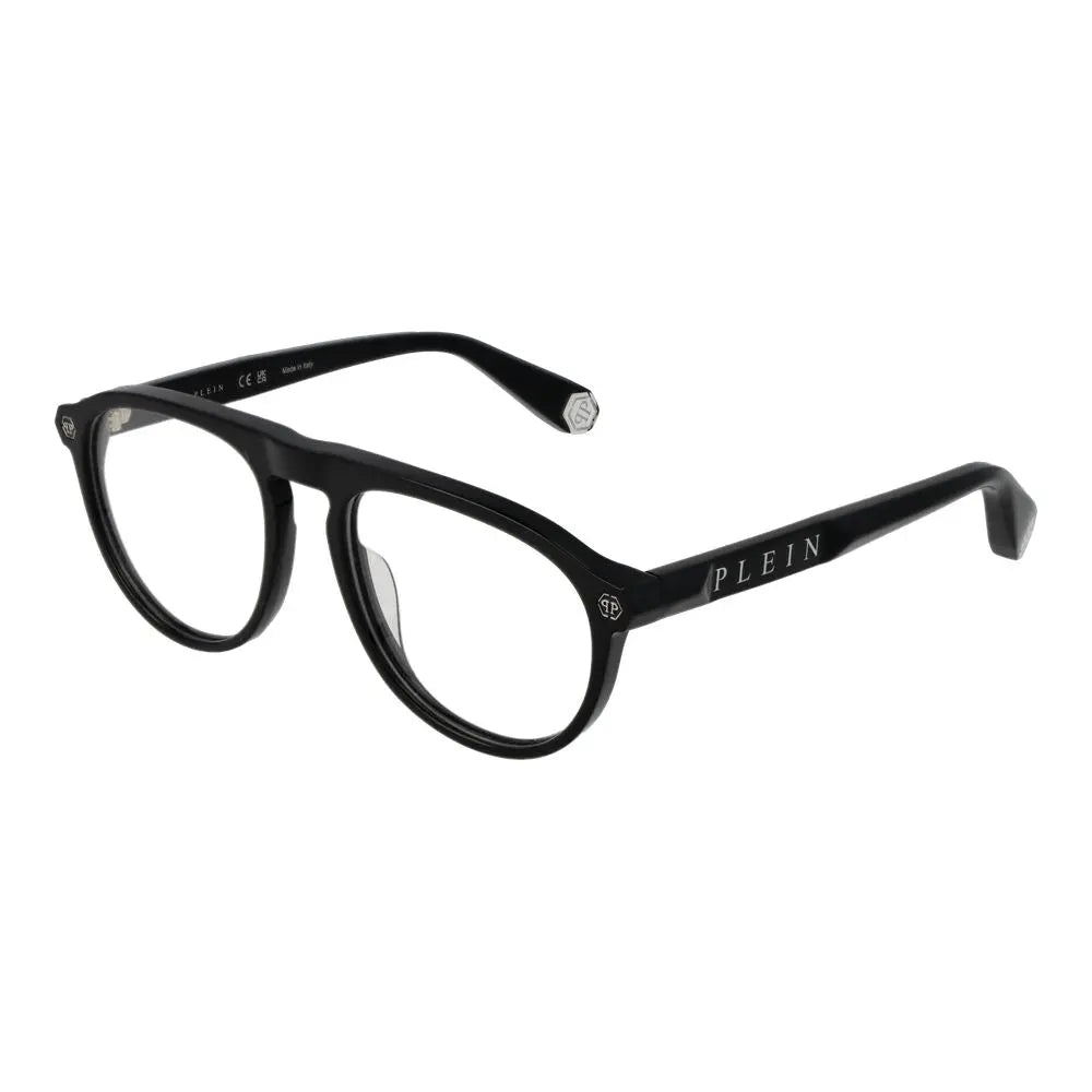Philipp Plein Black Cellulose Acetate Glasses (Frames) Philipp Plein